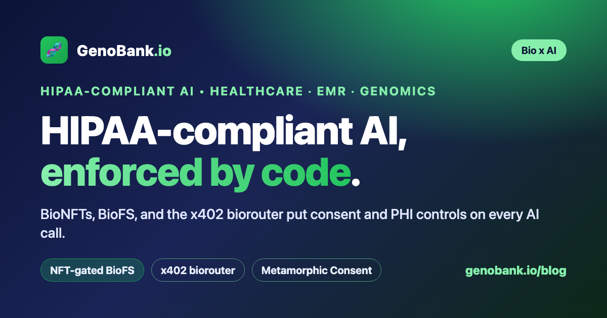 HIPAA-Compliant AI by Code